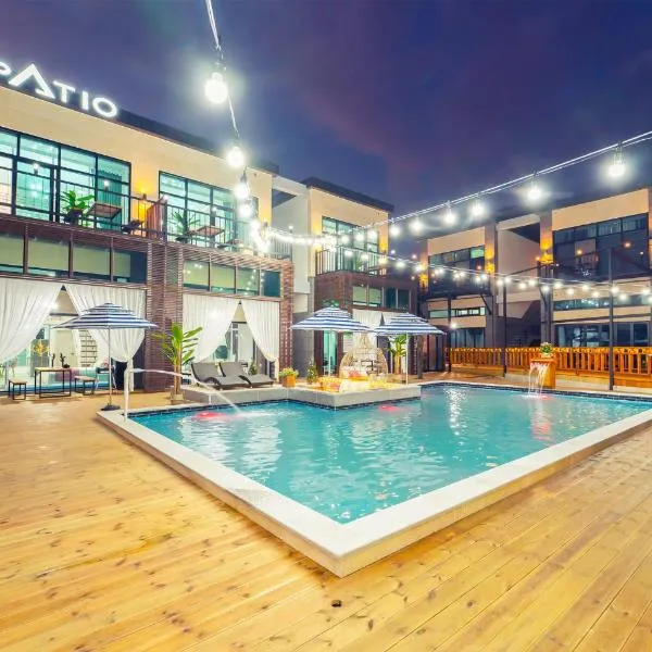 Patio Pool Villa、慶州市のホテル