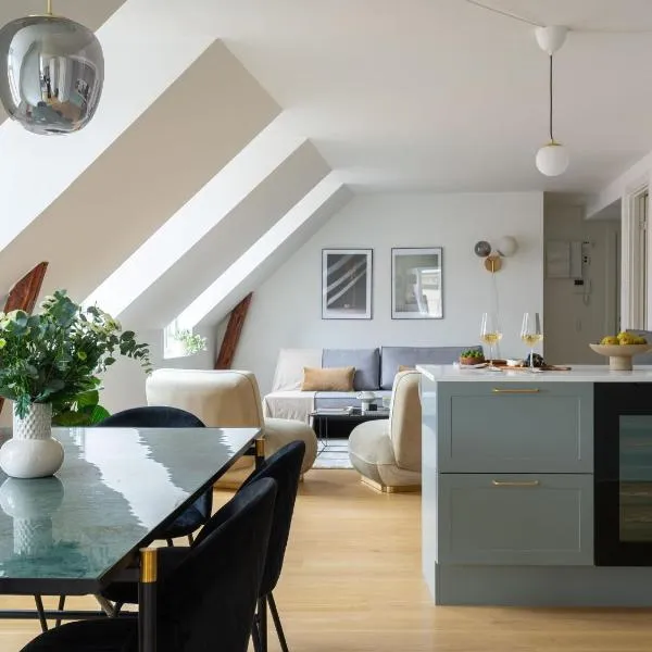 Sanders Leaves - Two-Bedroom Apartment with shared roof-top terrace, hotel in Copenhagen