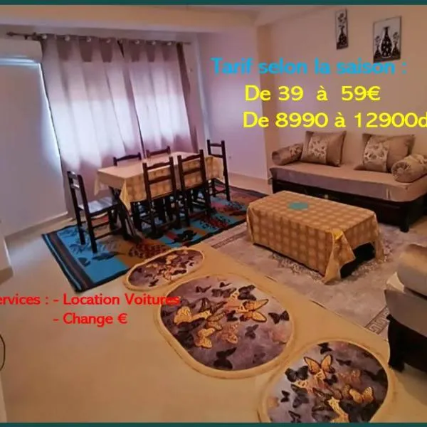 BEJAIA Location Appartements de 49 à 69eur, hotel v destinaci Bejaïa