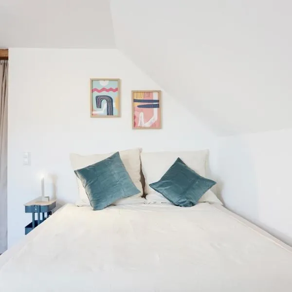 Stylisches Apartment für 2 Personen in historischem Fachwerkhaus 4 Etage mit Blick auf Stadt & Festung, hotel en Coblenza