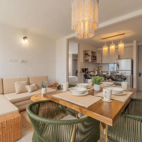 Apartment with a Pool and Parking 2Bed in Cartagen, hotel i Cartagena