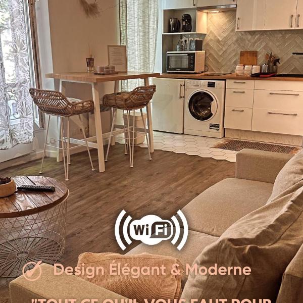 Grand T1 de 38 m2 au design épurée, Marseille