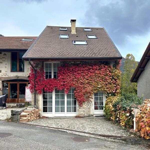Charming village house in Chevrier France, near Geneva, hôtel à Chevrier