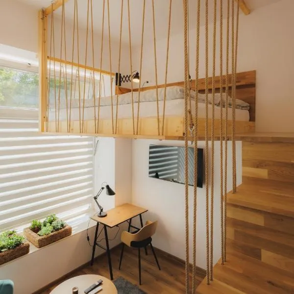 Bambi Boutique Rooms - Loftové izby 300 m od centra Banskej Bystrice, Self check-in, hotel in Banská Bystrica