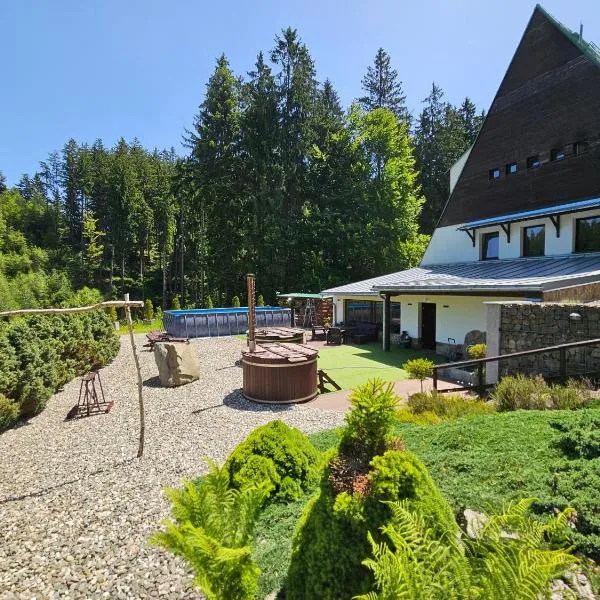 Ski park Gruň, hotel em Staré Hamry