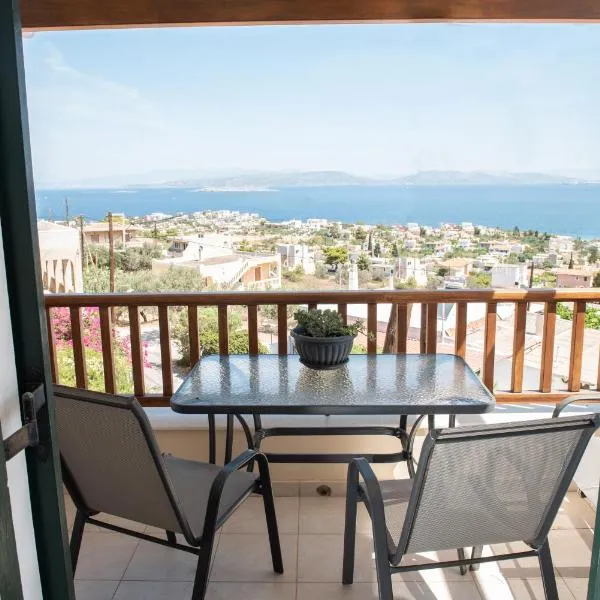 Cozy Home with Panoramic View, hotel in Vathí