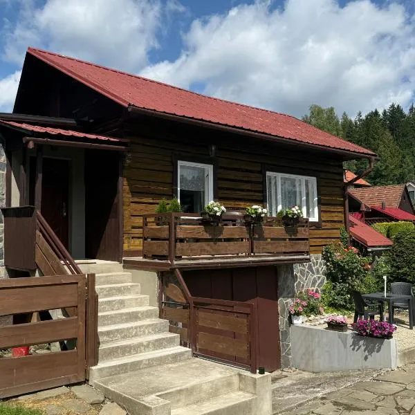 Chatka na Bečvách, hotell sihtkohas Prostřední Bečva