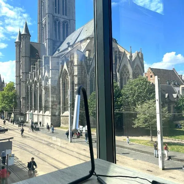 Ghent में, होटल Apartment in the Heart of Ghent with Fantastic Views