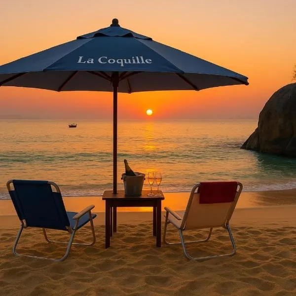 La Coquille: Praia de Araçatiba'da bir otel