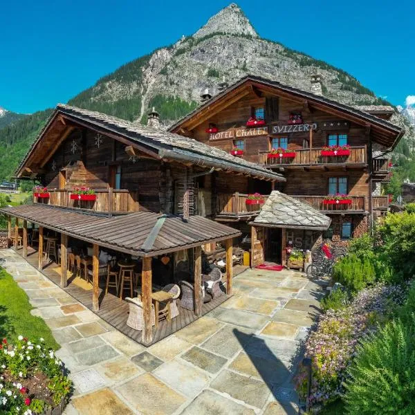 Chalet Svizzero, hotell sihtkohas Courmayeur