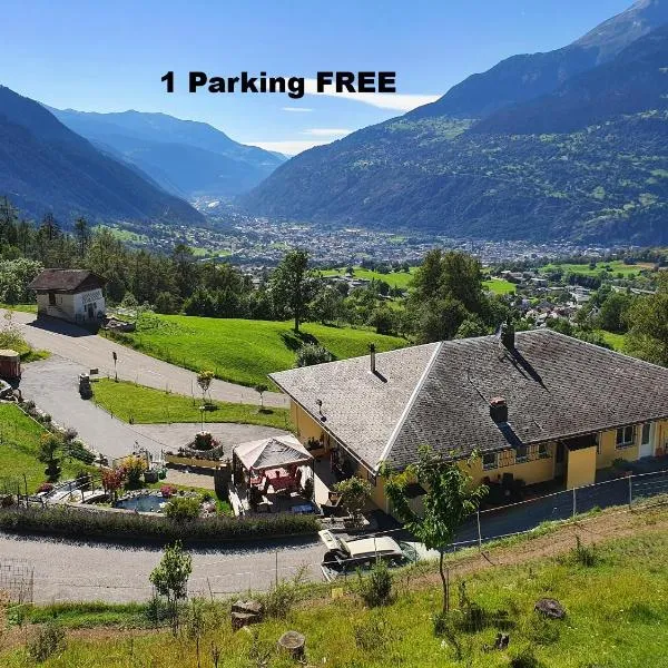 Panoramaplatz, hotel v destinaci Ried-Brig