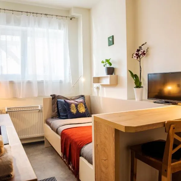 Apartmán u Horynů - Hýblova，位于捷克特热博瓦的酒店