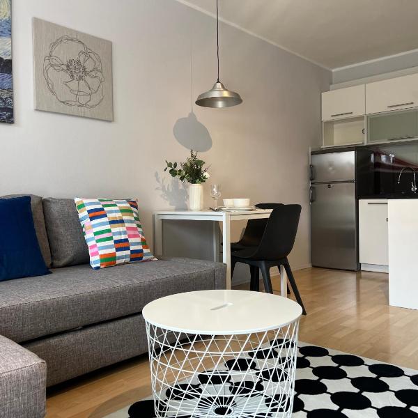 Apartament Słoneczny, piękny taras, free parking, Varsovie