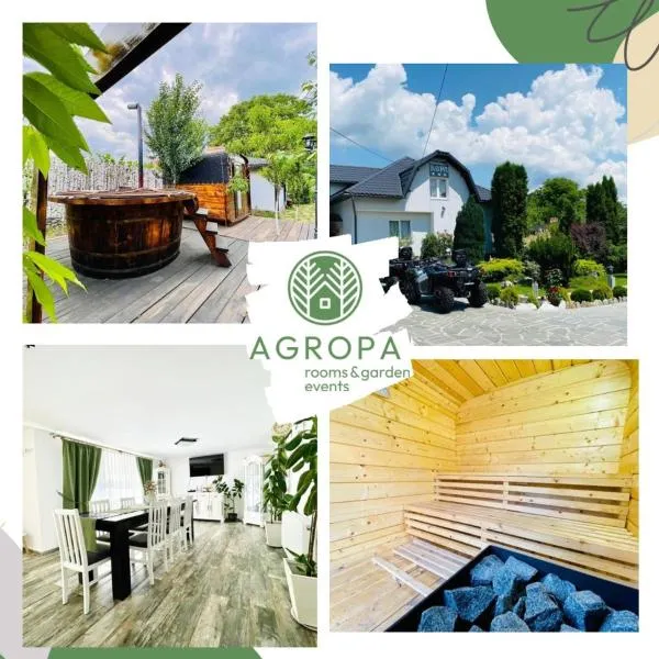 Agropa Rooms & Garden Events, מלון בביסטריטה