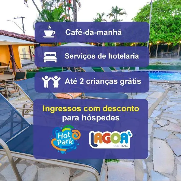 Hotel Morada das Águas、カルダス・ノバスのホテル