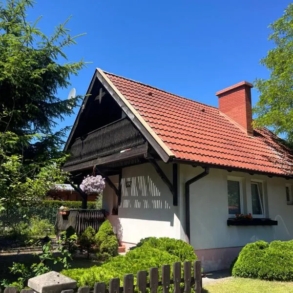 Domek Słonecznego Poranka, hotell sihtkohas Charzykowy