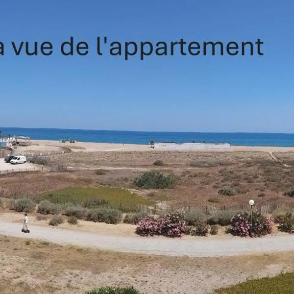 Bel appartement spacieux front de mer, hotel in Le Barcarès
