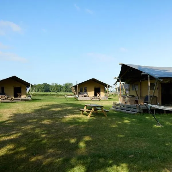 Glamping Franse Peer, hotel v destinaci Hasselt