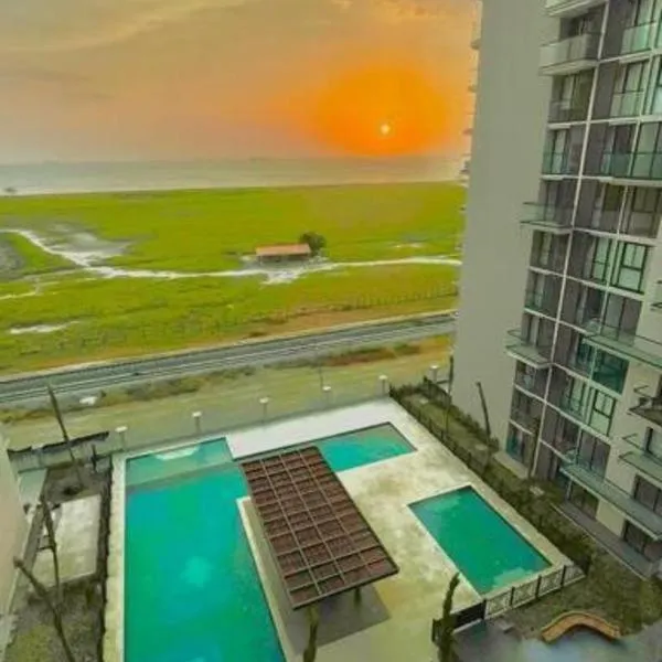 Apartamento nuevo con vista al mar, Santa Marta, hotel en Santa Marta