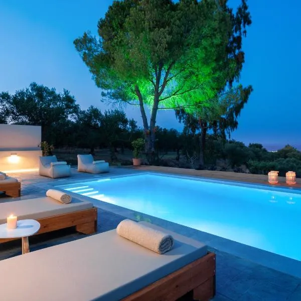 Olive Βay Villa, hotel v destinaci Tragaki