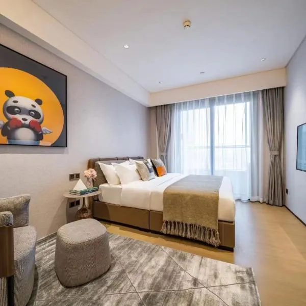Shiguang ONE International Apartment KKone Futian Port Branch, hotel in Shenzhen