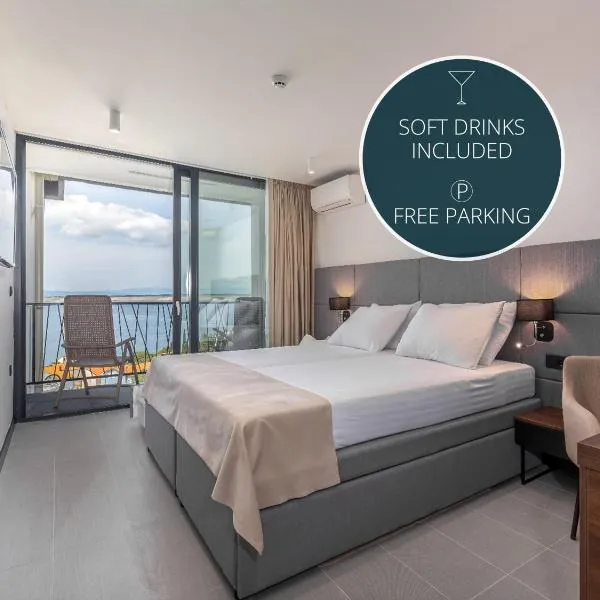 Paviljoni Omorika, hotel in Crikvenica