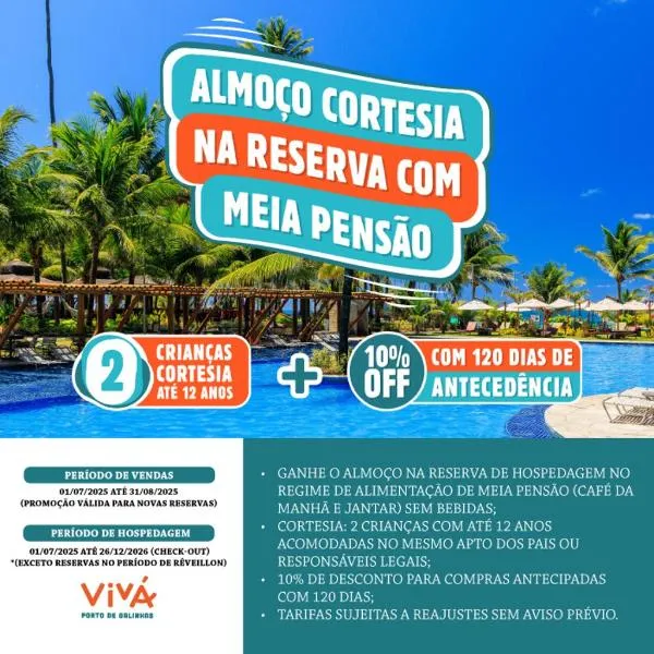 Vivá Porto de Galinhas Resort, hotel em Porto de Galinhas