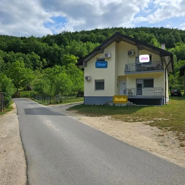 Omar, Una & Raska Apartmani, hotel v destinaci Bihać