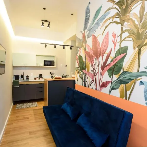Loft no Centro do Rio de Janeiro, a 2 min do metrô Cinelândia, hotel no Rio de Janeiro