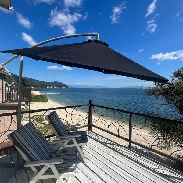 PROTY Beach House 琵琶湖のコテージ，位于Minami-komatsu的酒店