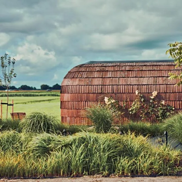 Nest - luxe wellness met privé sauna in Friesland, hotel v destinaci Luxwoude
