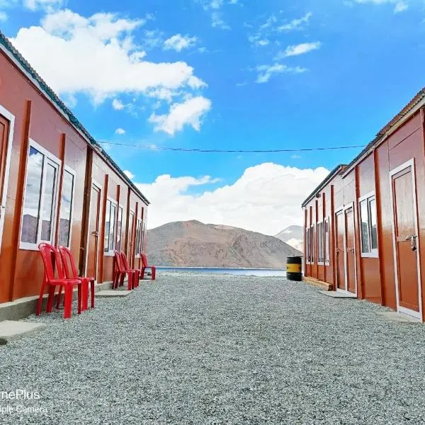 Cottage Blue Chill Pangong、Lukungのホテル