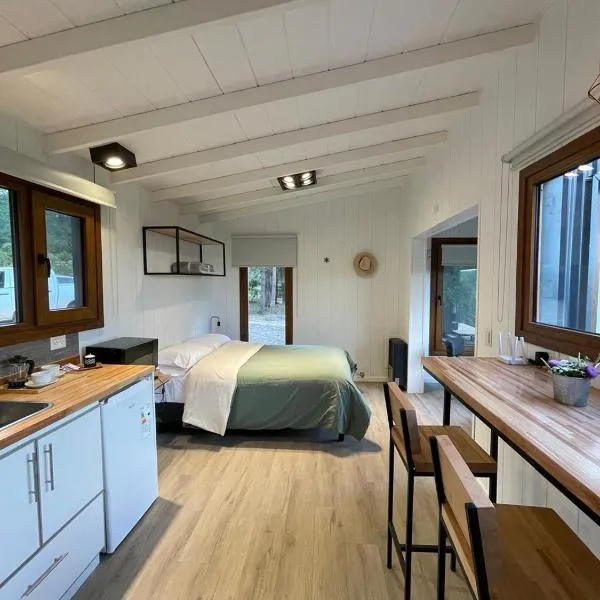 Tiny House en la montaña-Vistas increíbles, hotel v destinaci San Martín de los Andes