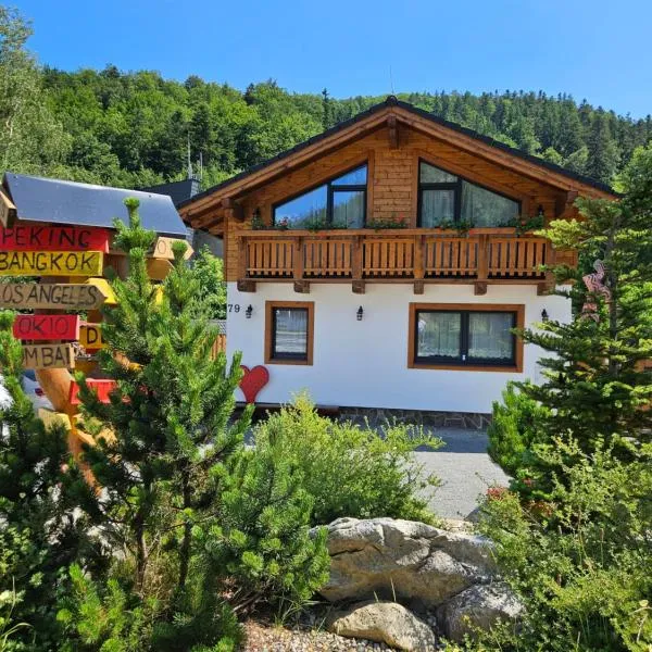 Chata Ďumbier, hotel v Bystré