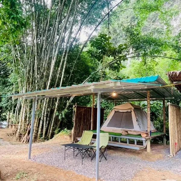 Khaosok Mysterious Restaurant and Camp ร้านลึกลับริมคลอง, hotell sihtkohas Khao Sok