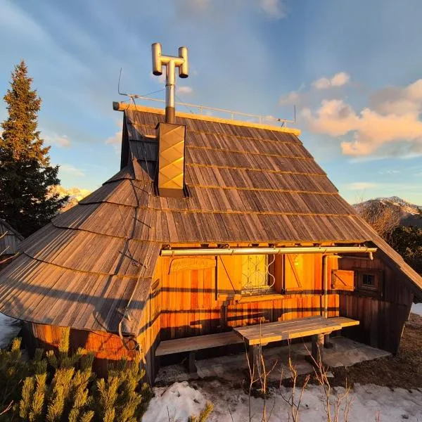 Koča Velika Planina - Chalet Kamrica, hotel in Stahovica