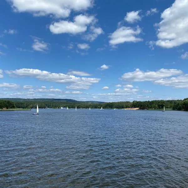 Family & Business Sauna Tężnia Apartments No 8 VIP Najpiękniejszy UNIKAT - Leśny nad Zalewem Cedzyna, Private SPA with Sauna, Jacuzzi - 5 Bedroom, Spectacular View Terrace, Parking, Catering Options - Exclusive NEW!, Hotel in Kielce