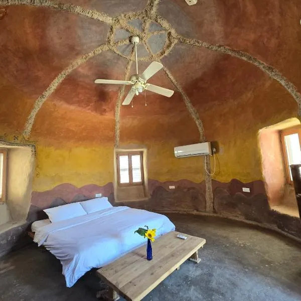 Kibbutz Lotan Eco-Campus, hotel i Kibbutz Lotan