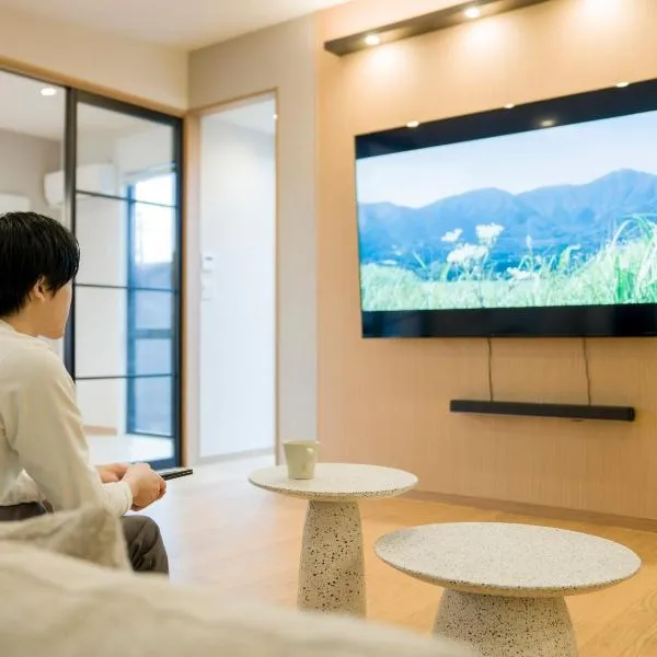 Rakuten STAY VILLA Yatsugatake - 108 Simple Modern Pets Friendly -, hotel in Hokuto