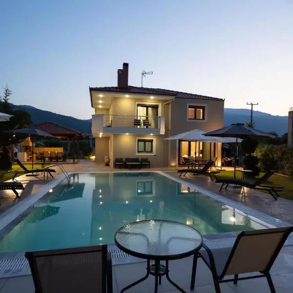 Olympus Echo Villa, hôtel à Skotína