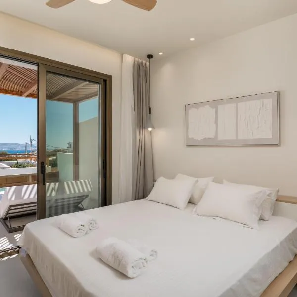 Lavea Suites Milos, hôtel à Pollonia