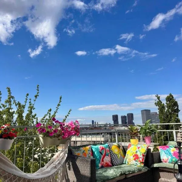Apartment with a terrace, Hotel in Wien
