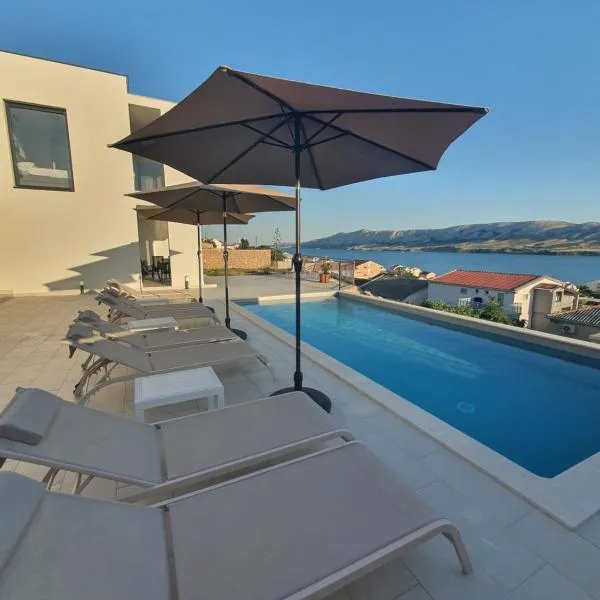 Holiday Villa Zubovici with private pool, hotel in Zubovići