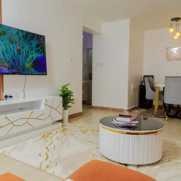 Ongata Rongai में, होटल Bright Cozy 2BR in King Serenity Estate WiFi, Parking Mini Mart