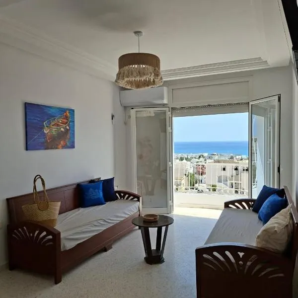 Hammamet nord salon et deux chambres, hotel en Hammamet