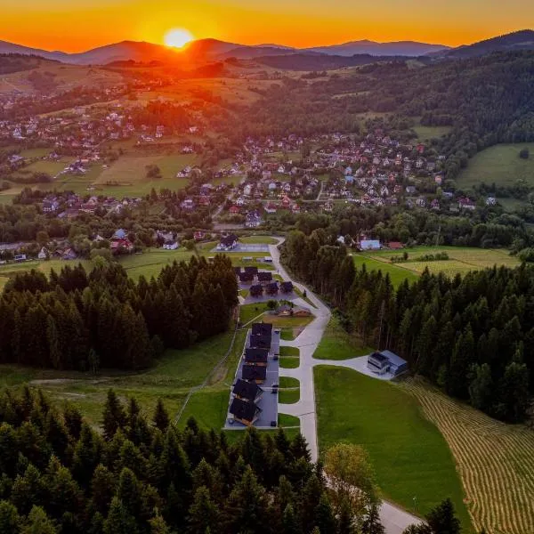 Kompleks Gazdówka - Domki Rabka-Zdrój, hotel v destinaci Ponice
