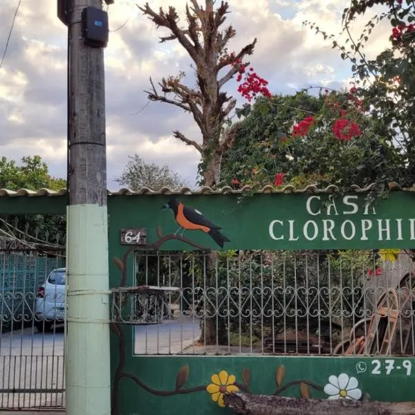 Casa Clorophila, suíte com varanda para 4 pessoas, ξενοδοχείο σε Vila Velha