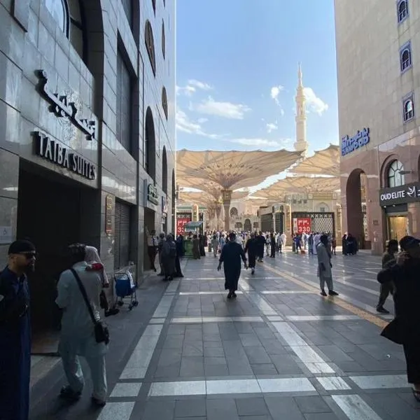 شقة فاخرة على ساحات المسجد النبوي الشريف、メディナのホテル