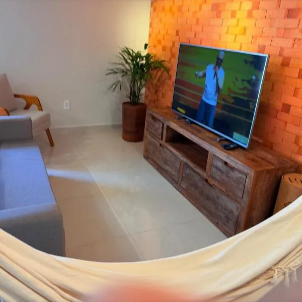 Apartamento com ar-condicionado, Wi-Fi no Campeche e estacionamento gratuito, hotel din Florianópolis