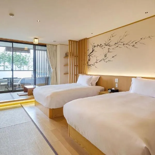Kumonoue Fuji Hotel Premium room - No Mt Fuji view with open-air bath, hotel in Fujikawaguchiko
